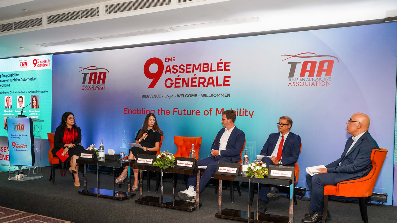 La 9ᵉ Assemblée Générale Ordinaire de la TAA : vers une Automotive Smart City et une industrie tunisienne innovante