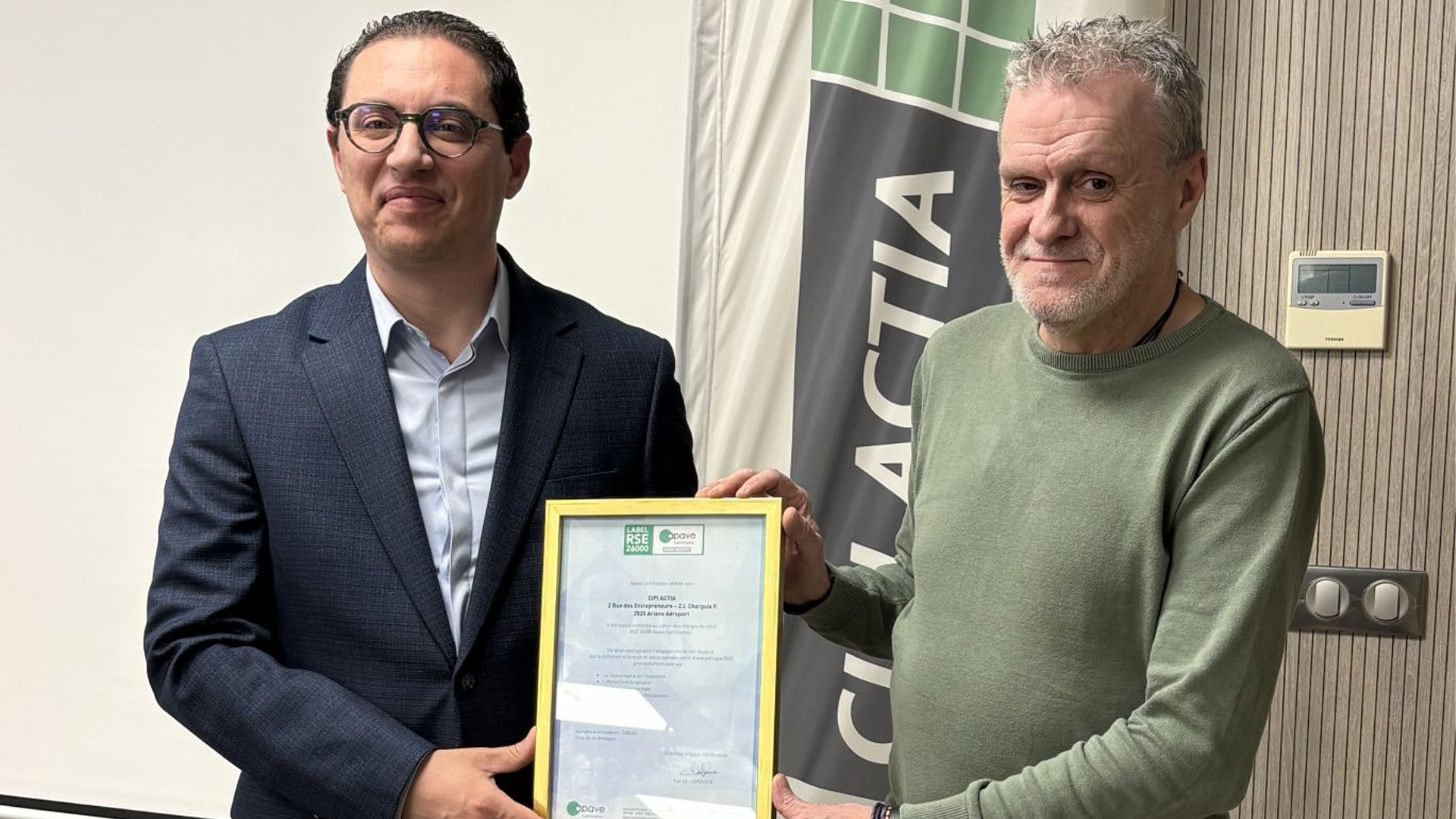 CIPI ACTIA (ACTIA Group) obtient le Label RSE 26000 – Niveau Argent