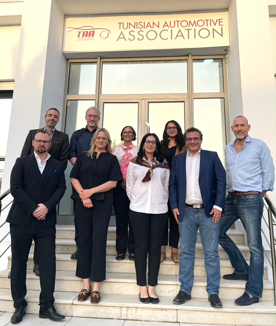 Rencontre entre la TAA et la délégation allemande SCHERDEL pour développer les partenariats industriels en Tunisie.